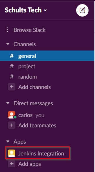 Jenkins Slack integration screenshot 14