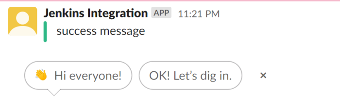 Jenkins Slack integration screenshot 29