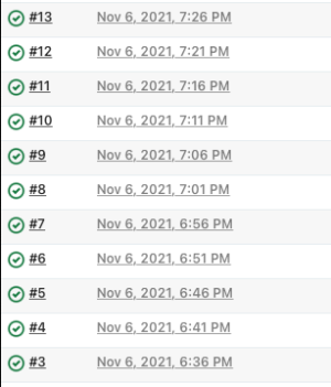 Jenkins job continues to run every five minutes