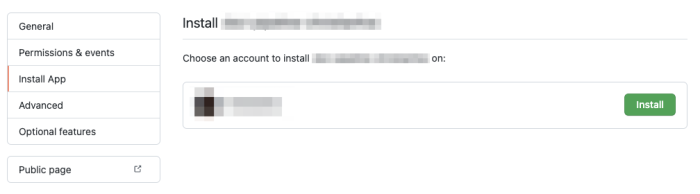 Install GitHub App