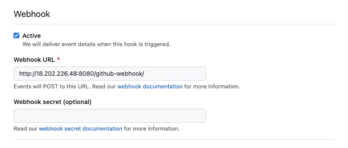 CloudBees CI github-webhook