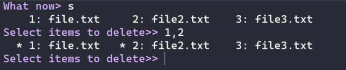 What now > use Git to remove files