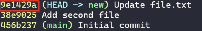 Git cherry pick - get the hash of the commit you're interested in