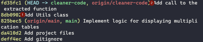 Git cherry pick - two commits
