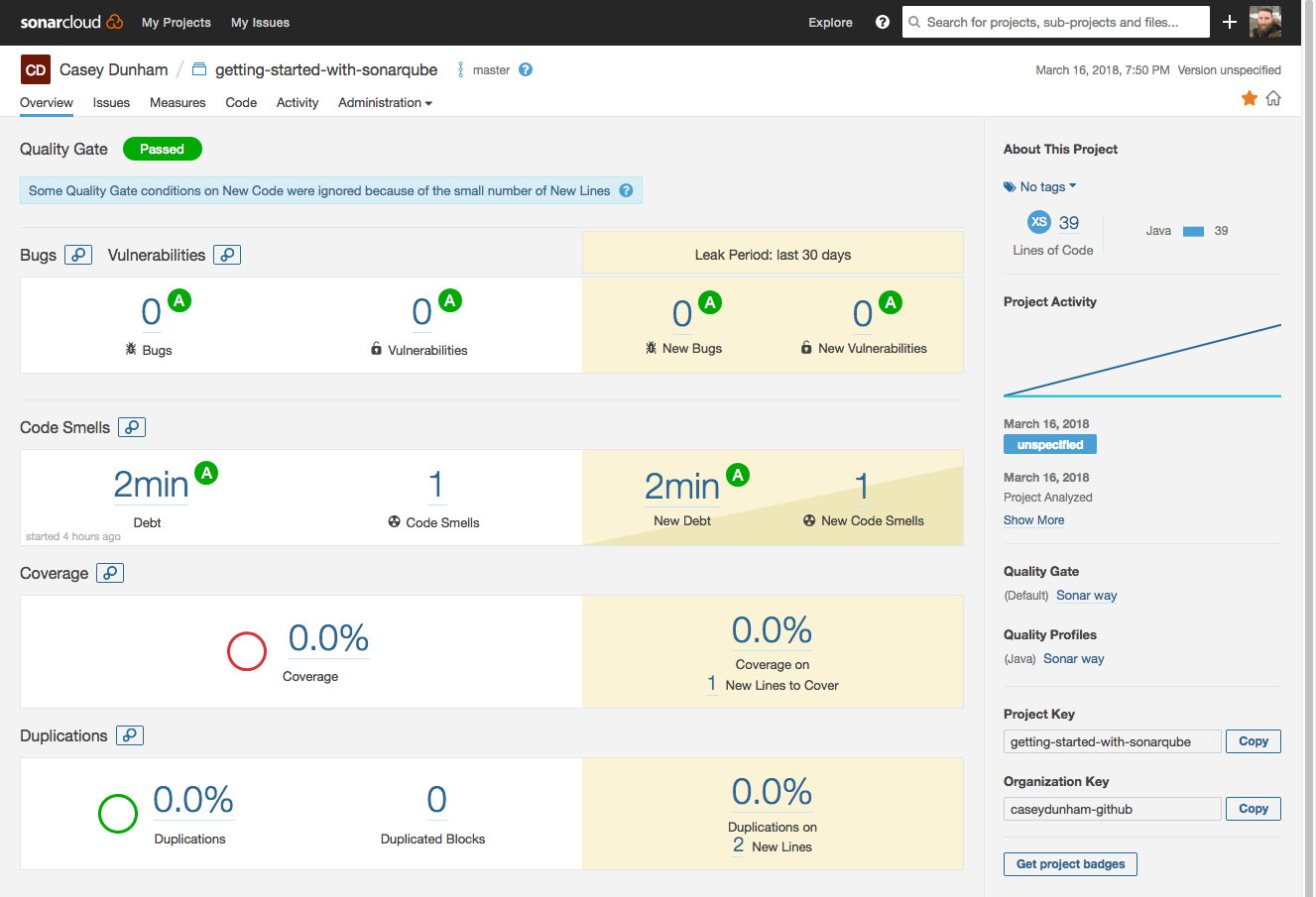 Wordpress import https://rollout.io/blog/wp-content/uploads/sites/2/2018/03/sonarcloud-detail-view-1.png