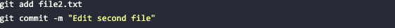 Git add file 2