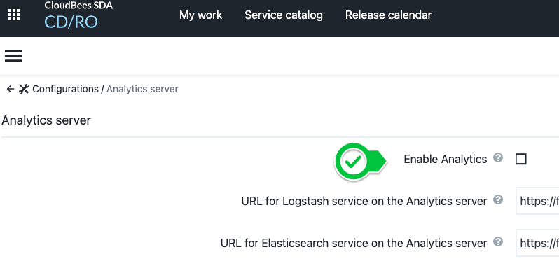 Analytics server – CloudBees SDA