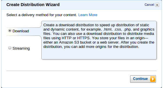 AWS Distribution Wizard