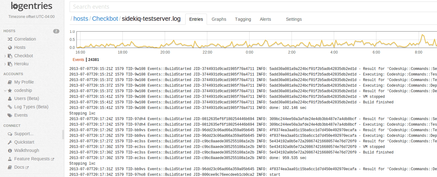 LogentriesInterface