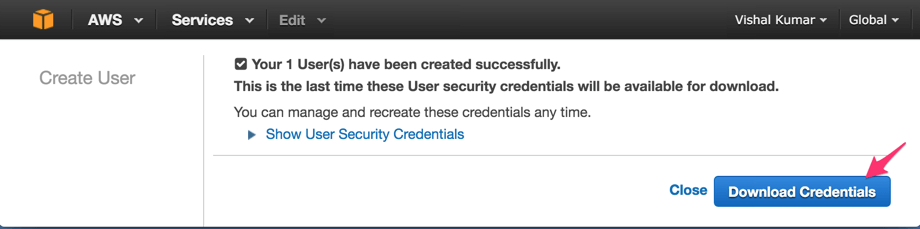 Download Credentials