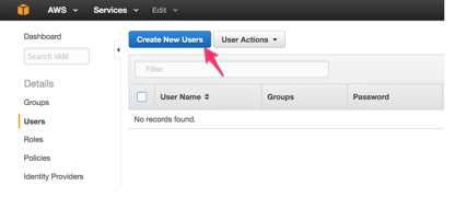 Create New Users