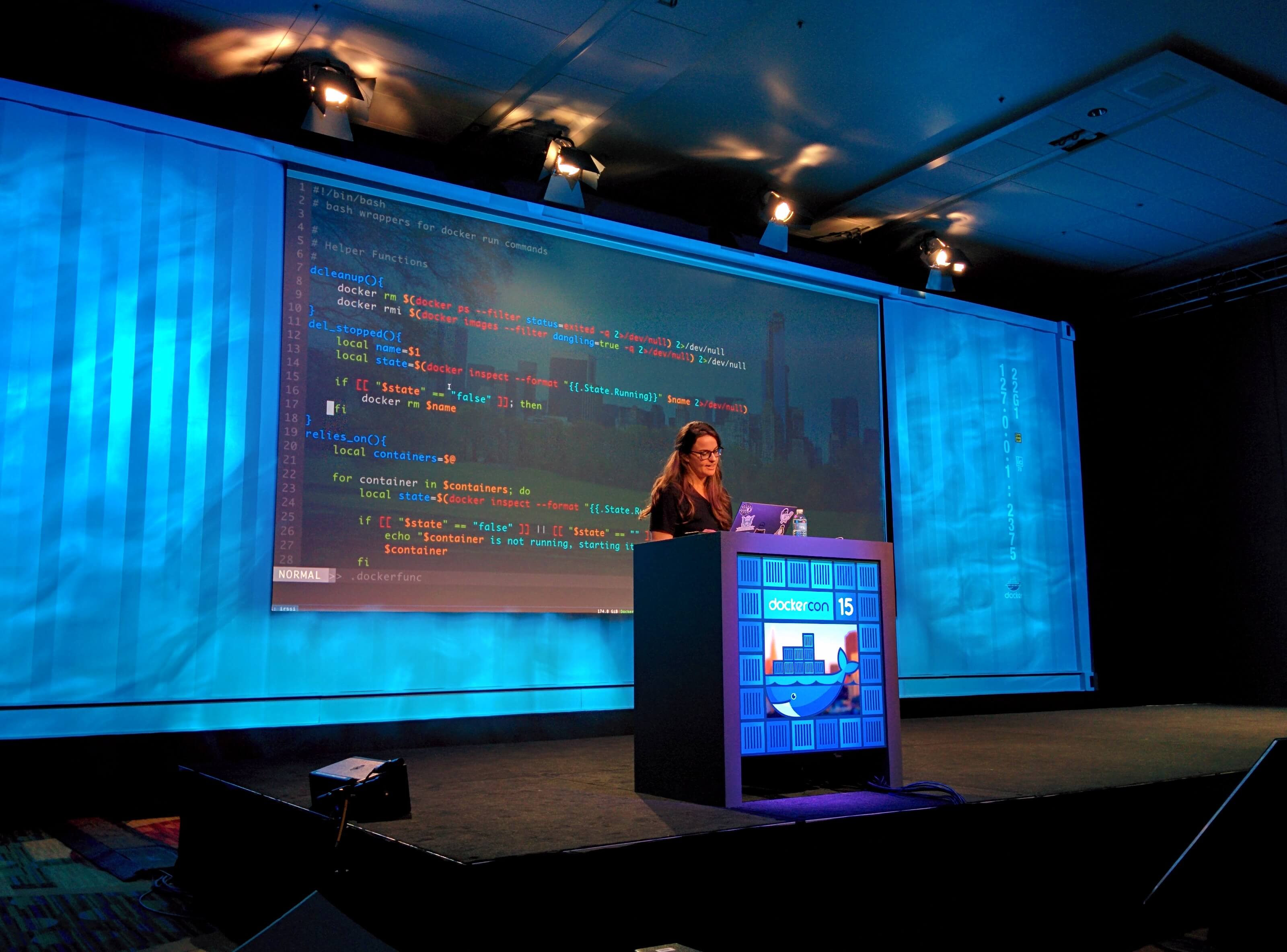 Jessie Frazelle at DockerCon 2015 II