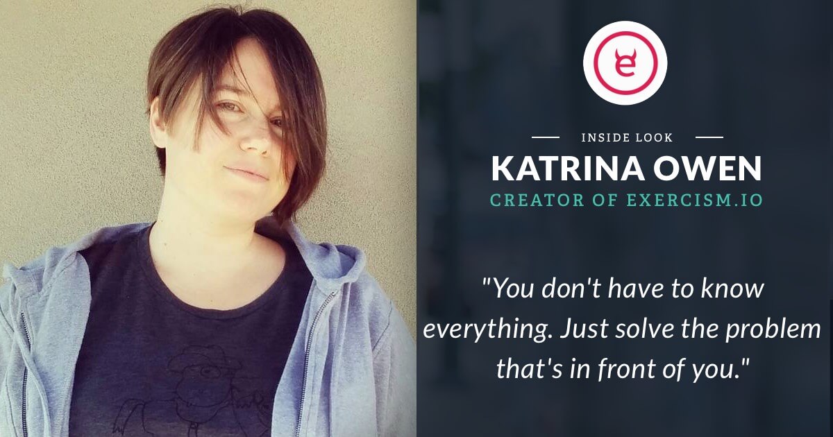 A Look Inside with Codeship: Katrina Owen of Exercism