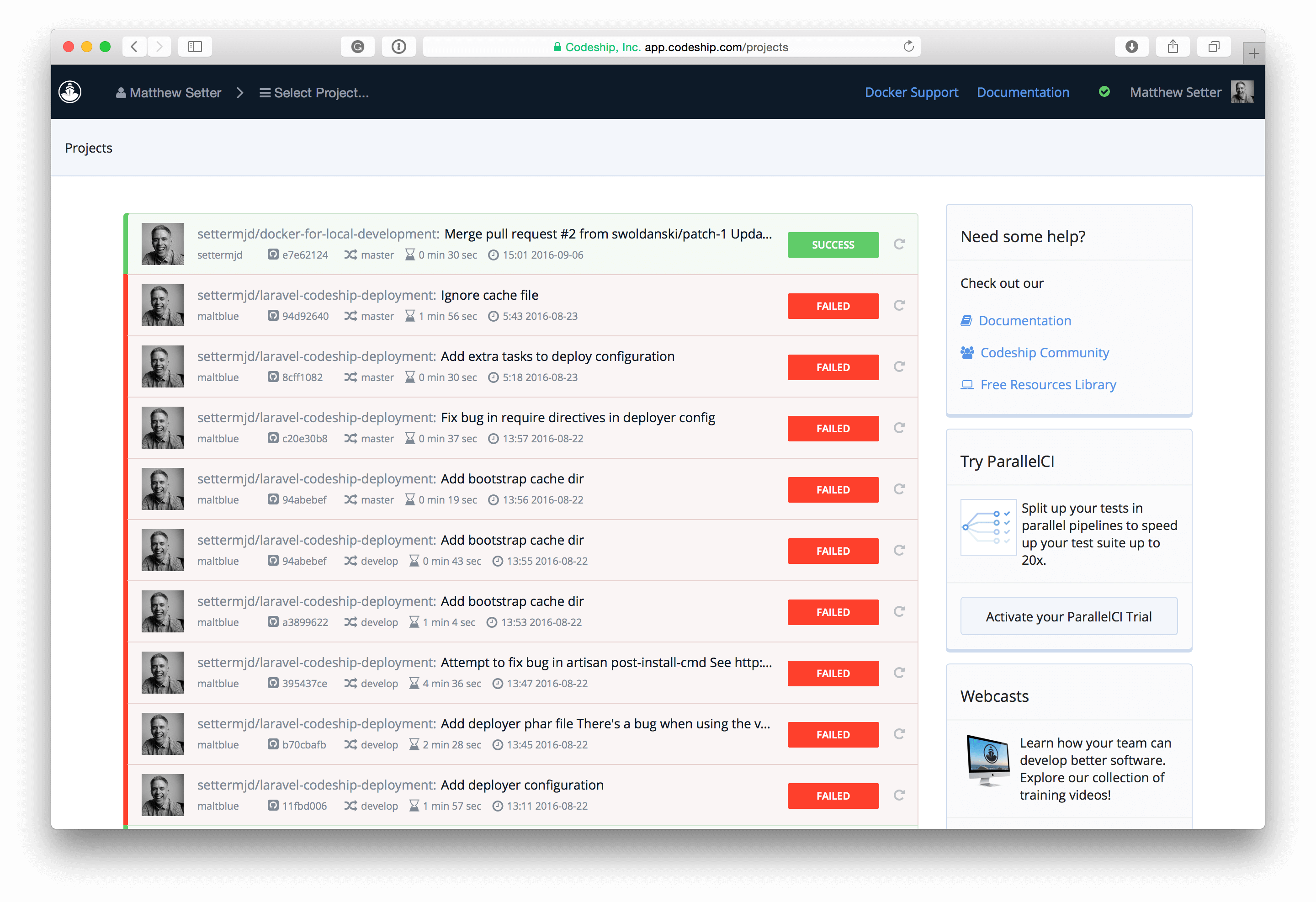 codeship-build-pipeline