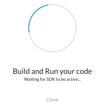 Build and run code