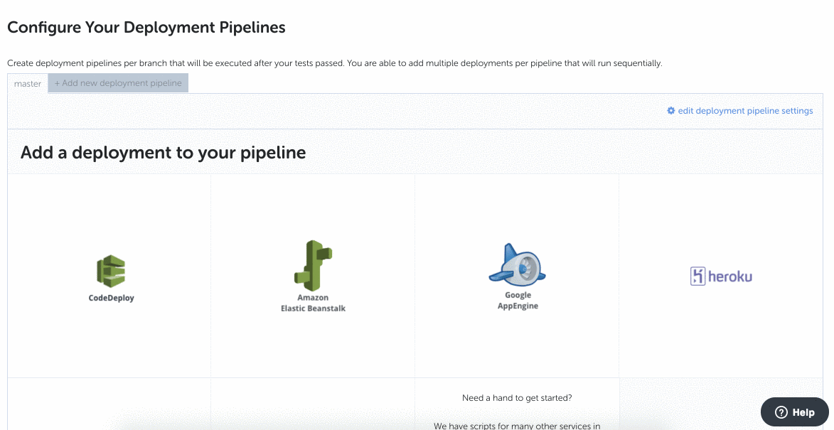 cloudflare codeship deployment pipeline