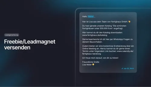 Abbildung einer Make Automation
