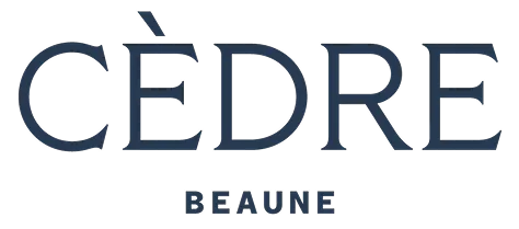 Logo text reading CÈDRE with smaller text BEAUNE below.