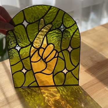 An ongoing curiosity around light and shadow. Recently explored through experimenting with stained glass.