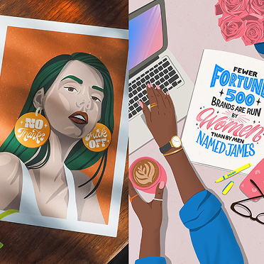 Learned digital illustration independently and applied it to side projects.