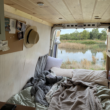 Converted a van into a campervan from scratch and taken up the east coast of Australia.