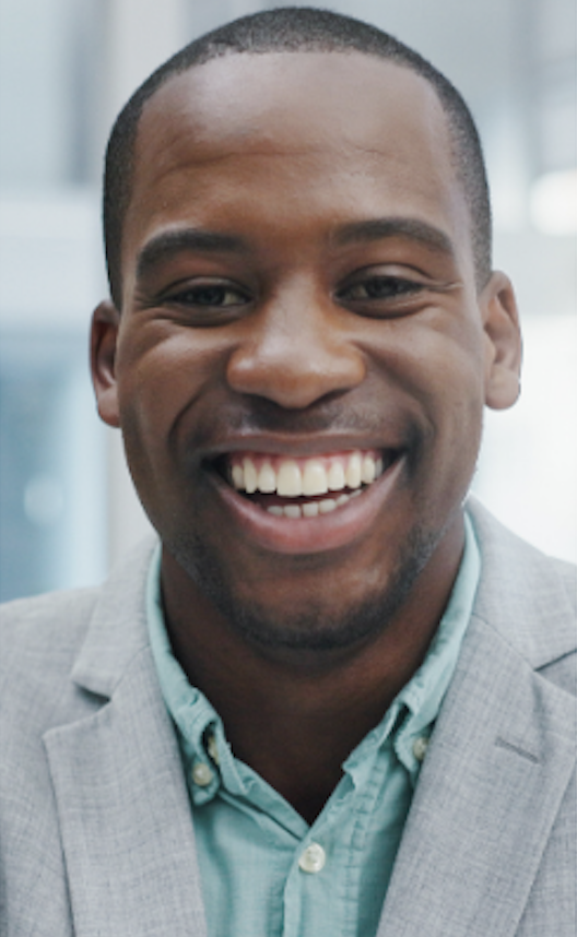 image of guest speaker at a conference (for a legal tech)