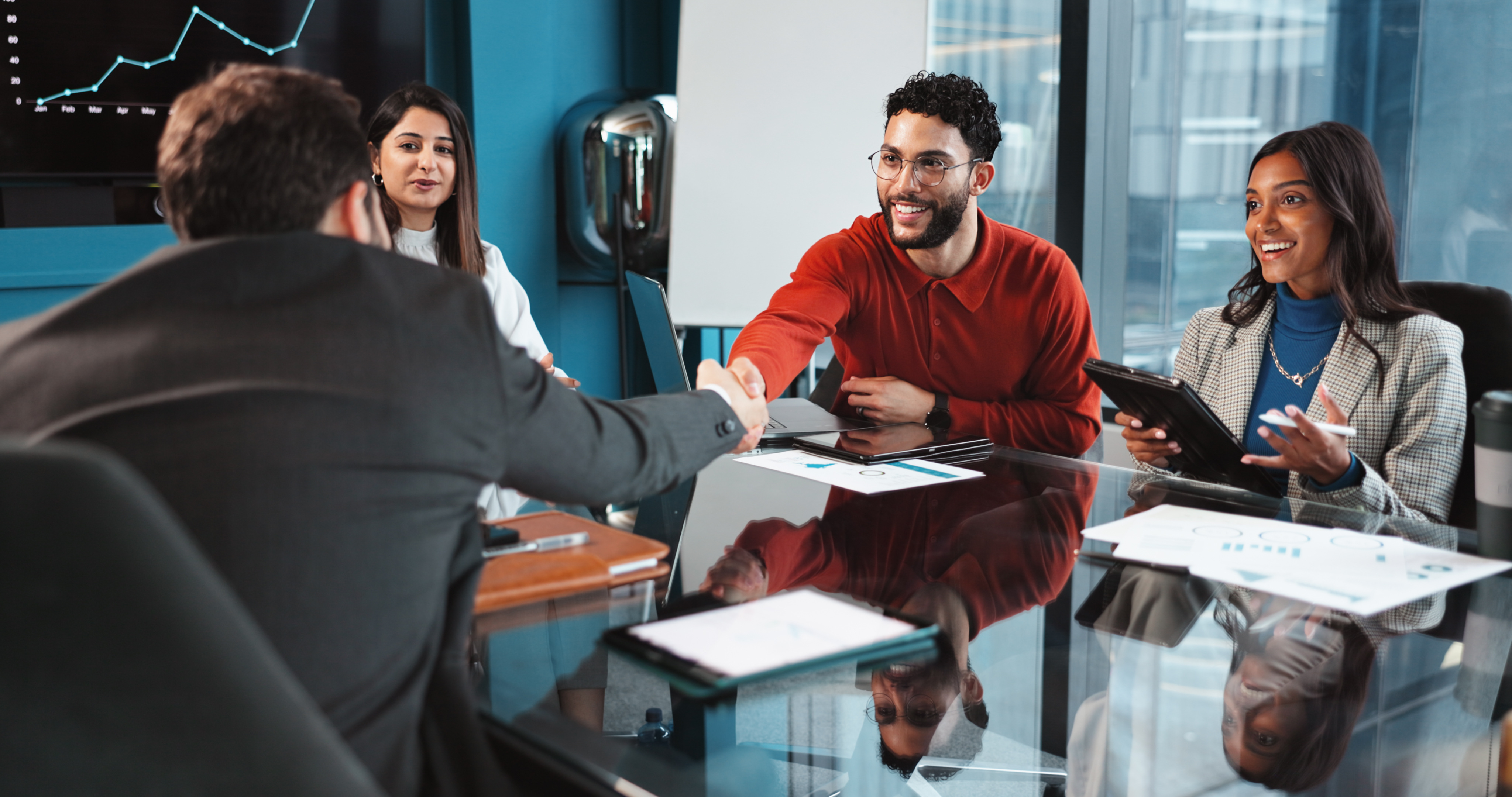 image of meeting with financial advisors [scene 1]