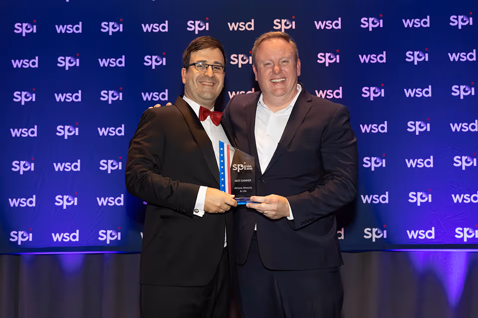 Best Carrier Award winner at SP Intelligence USA 2025.