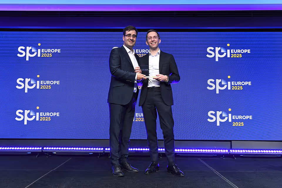 Issuer Rising Star Award winner at SP Intelligence Europe 2025.
