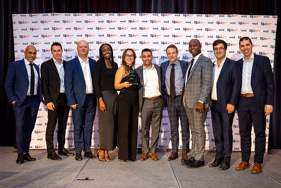 Best Technology Award winner at SP Intelligence Canada 2024.