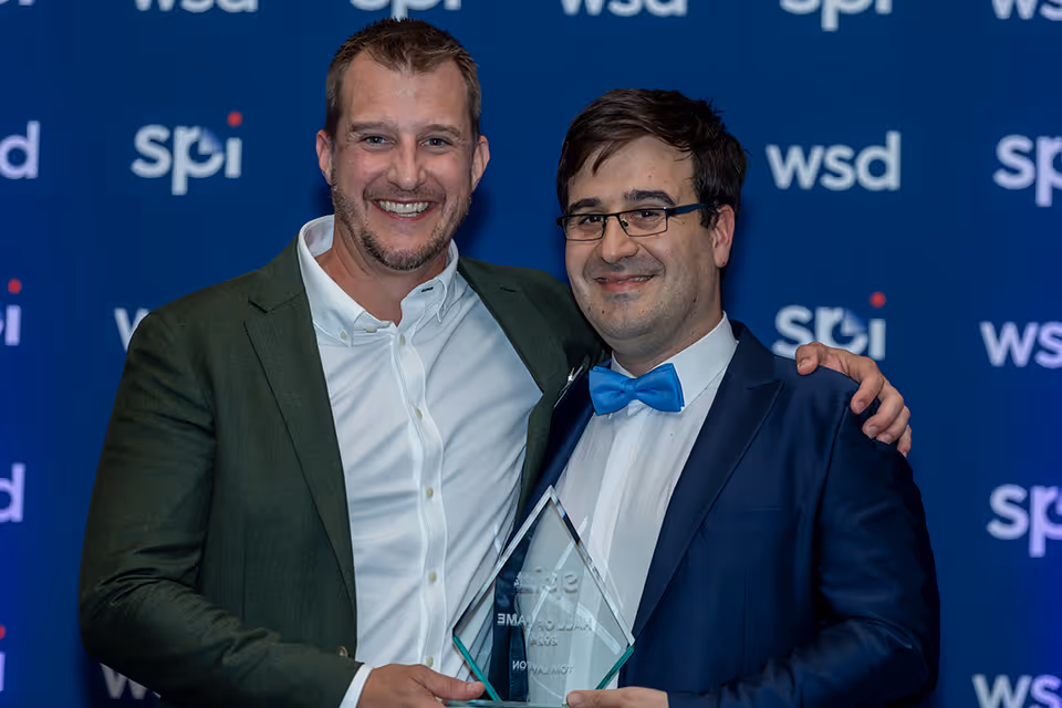 Hall of Fame Award winner at SP Intelligence USA 2024.