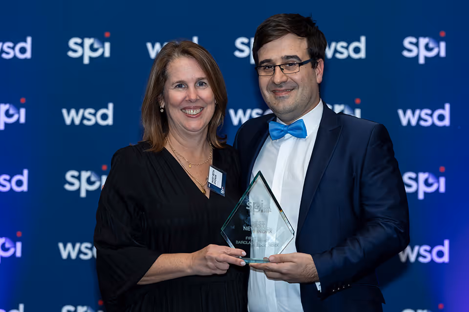 Best New Index Award winner at SP Intelligence USA 2024.