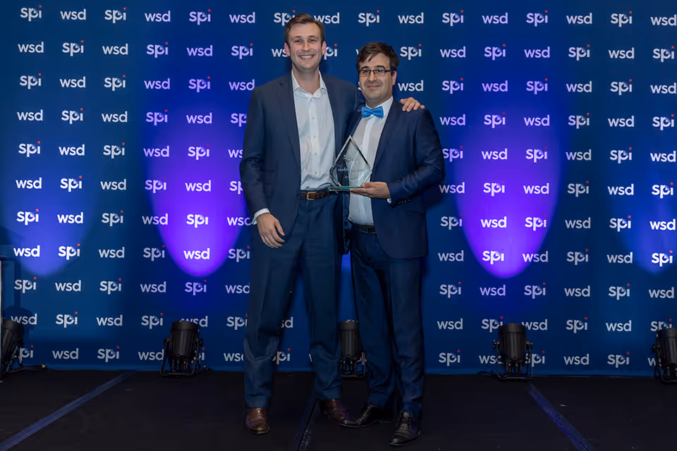 Deal of the Year Award winner at SP Intelligence USA 2024.