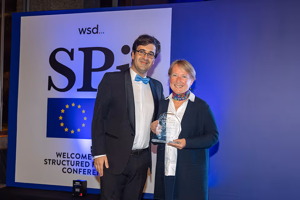 Best Austrian Issuer Award winner at SP Intelligence Europe 2024.