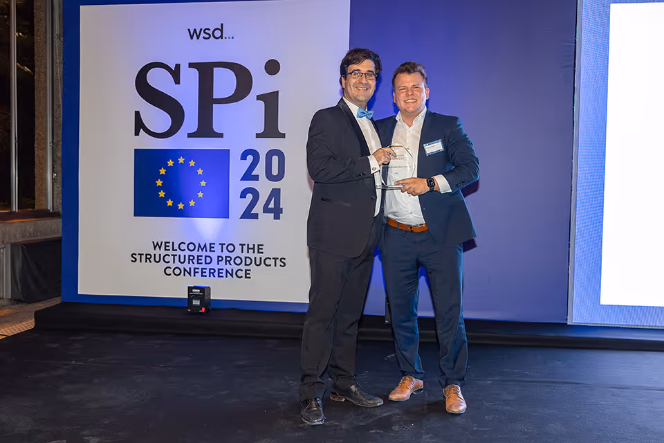 Best Dutch Issuer Award winner at SP Intelligence Europe 2024.