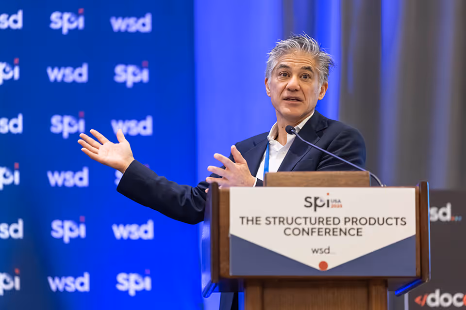 Expert speaker presenting at the SP Intelligence USA Structured Products Conference.