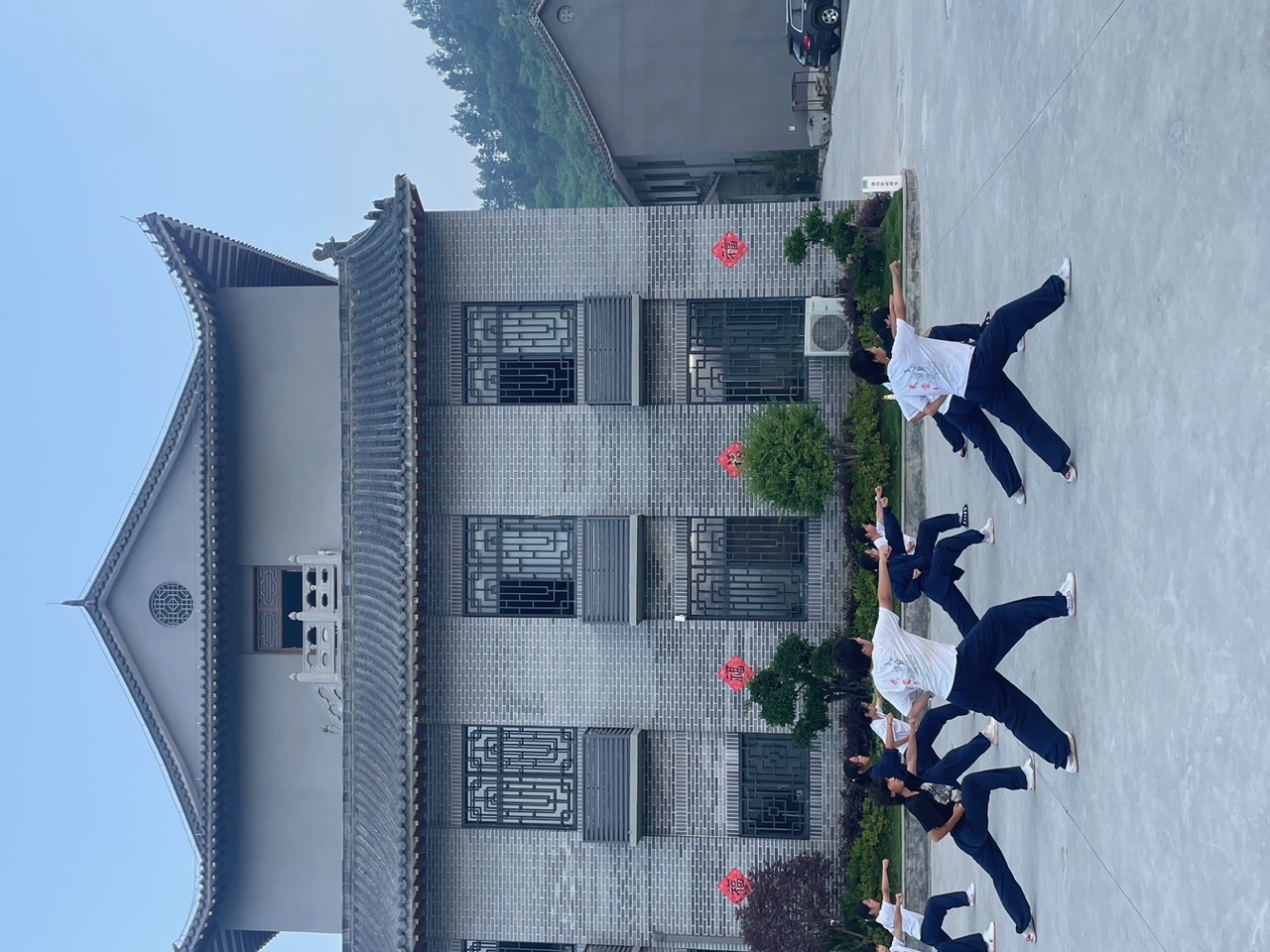 image of outdoor meditation (for a buddhist monasteries & temple)