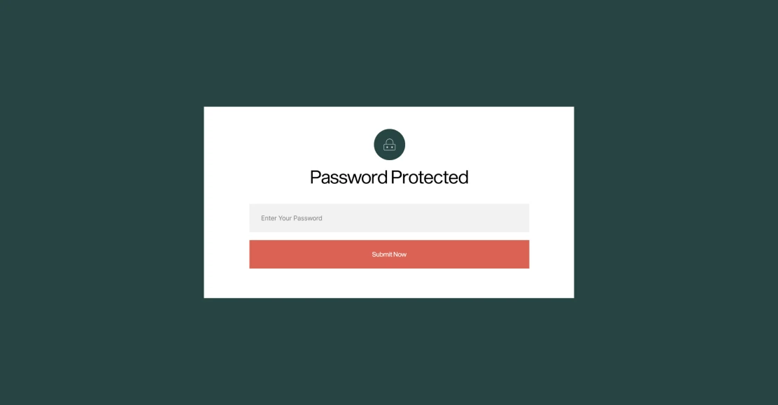 Protected Page