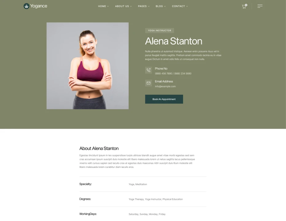 Instructors Details