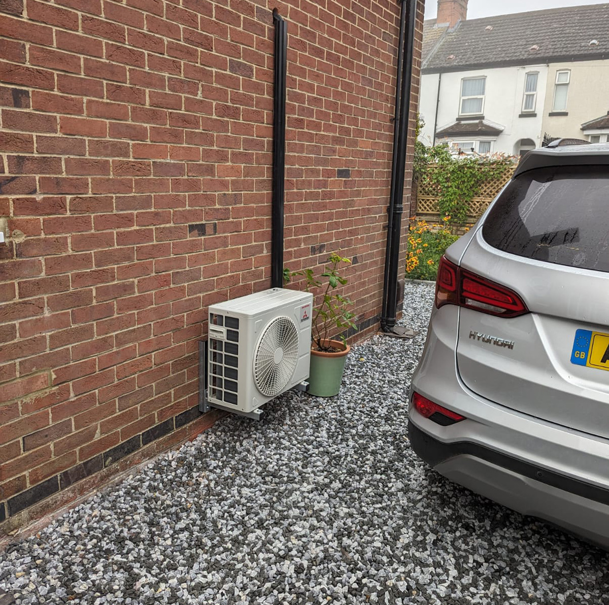 New air con installed