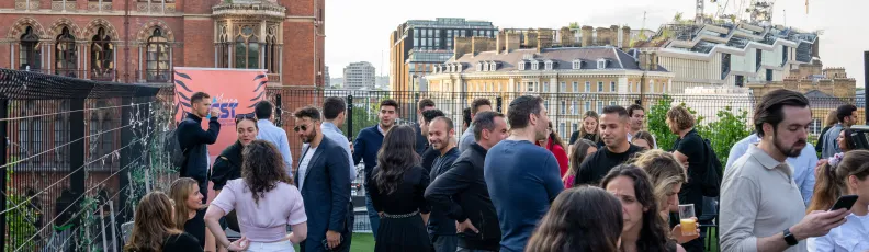 a group of crowded people