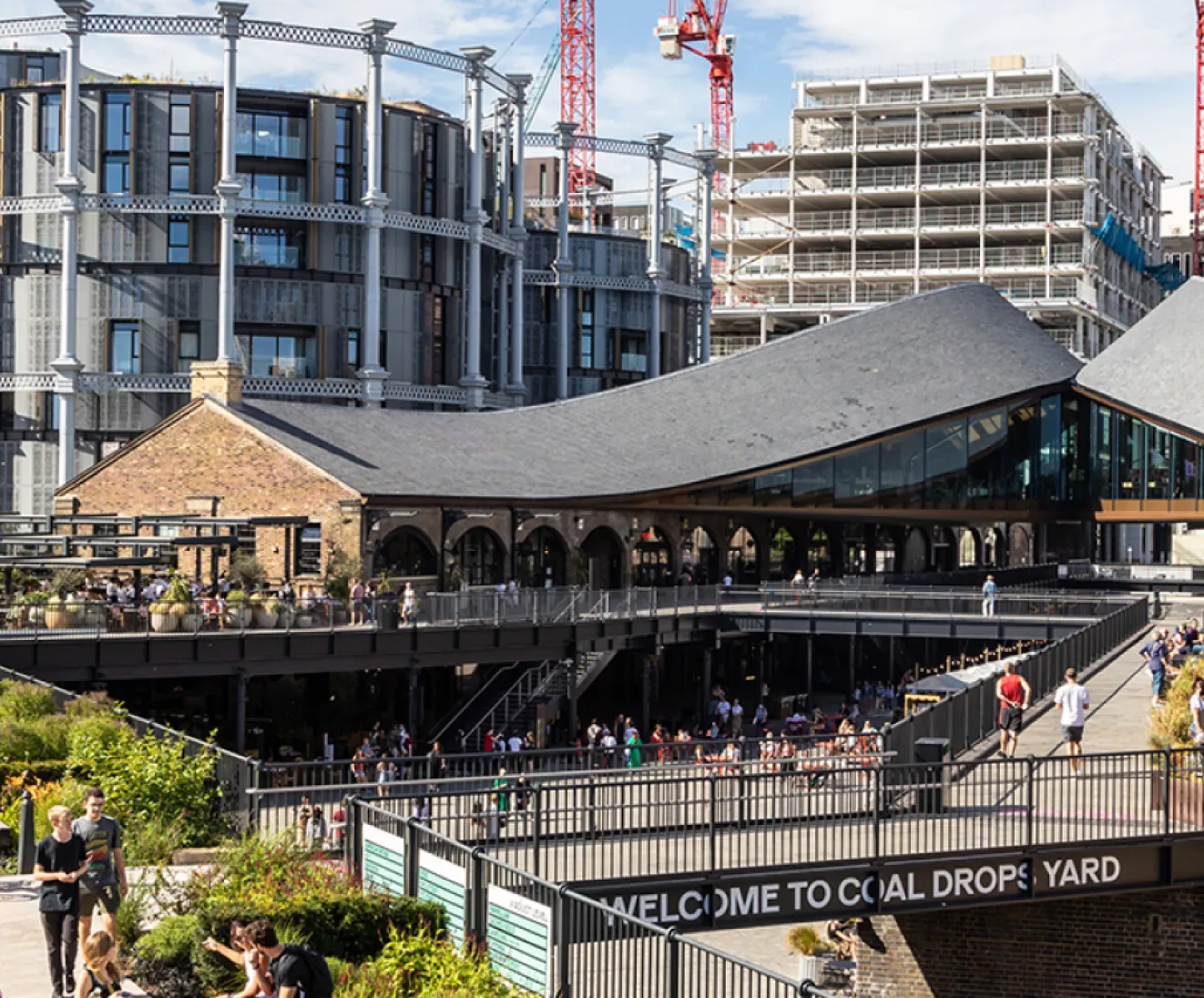 view of london streets