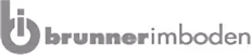 Logo von Brunner Imboden mit stilisiertem Schlüssel-Icon und Text.