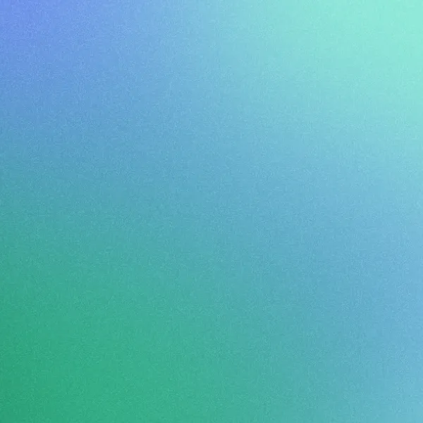 Smooth gradient background transitioning from green at the bottom to blue at the top with a subtle grainy texture.