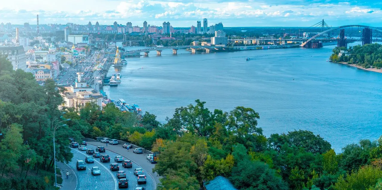 Kyiv panoramic view