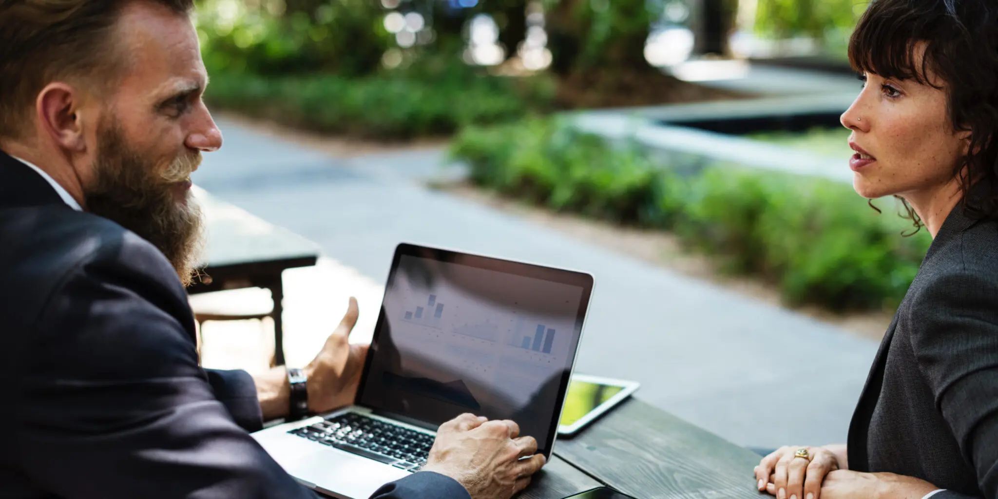 Photo of colleagues during discussion