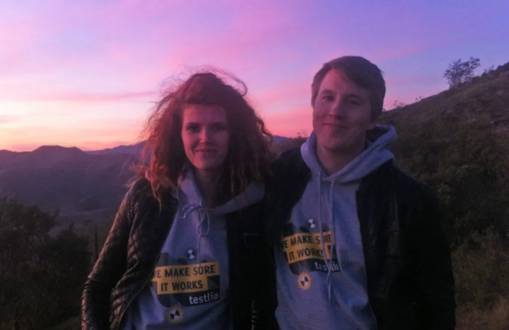 With Marko in San Francisco. 2013