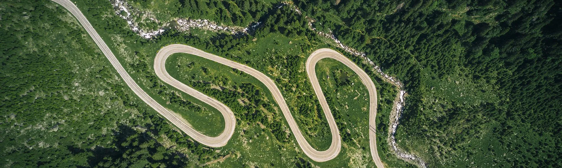 Roads Aerial View