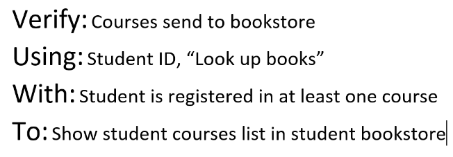 “Verify-Using-With-To” Test Cases