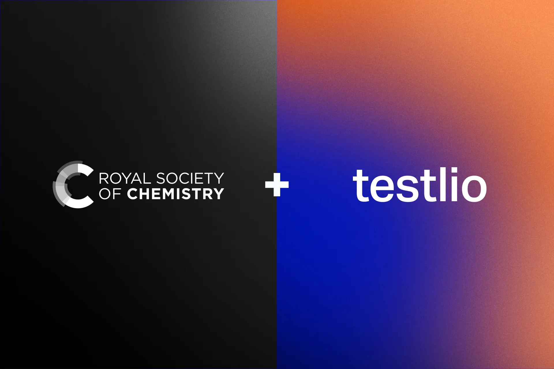 logos of royal society of chemistry + testlio